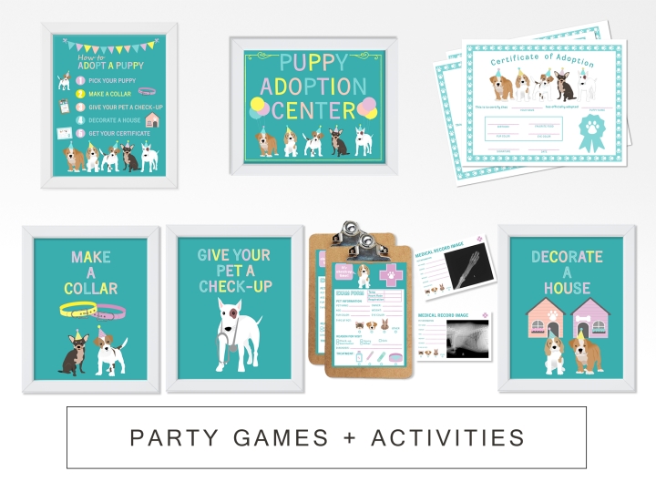 Party Games + Activities