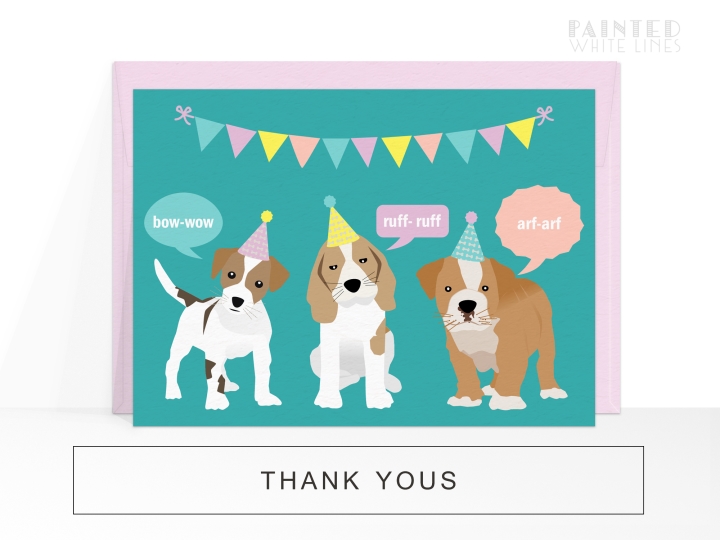 Party Thank You Notes