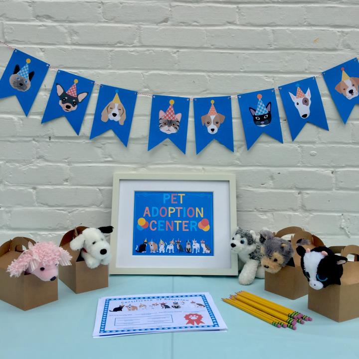 Puppy and Kitty Party Adopt a Pet Activity