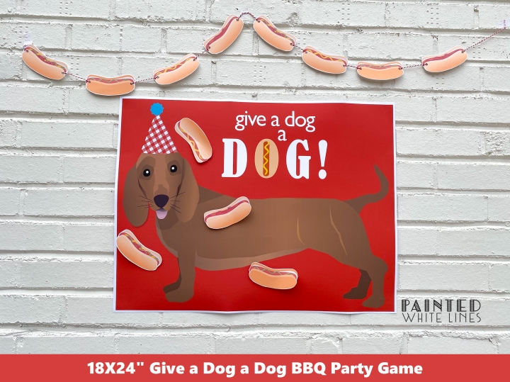Give a Dog a Hot Dog Party Game 