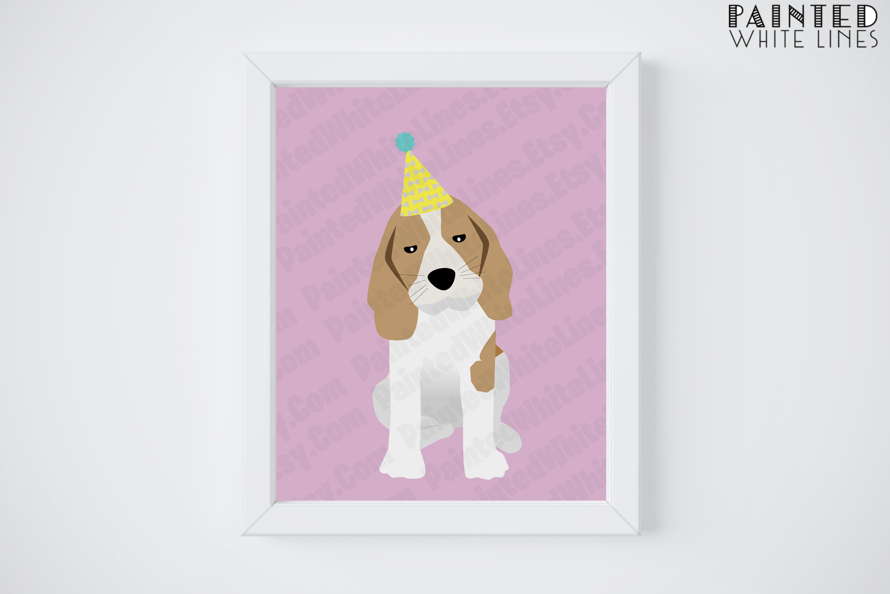 Beagle Dog Party Printable