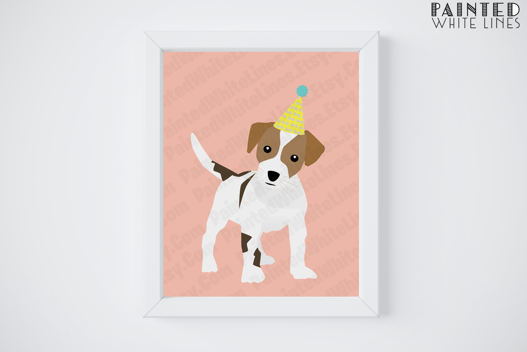 Jack Russell Terrier Dog Party Printable