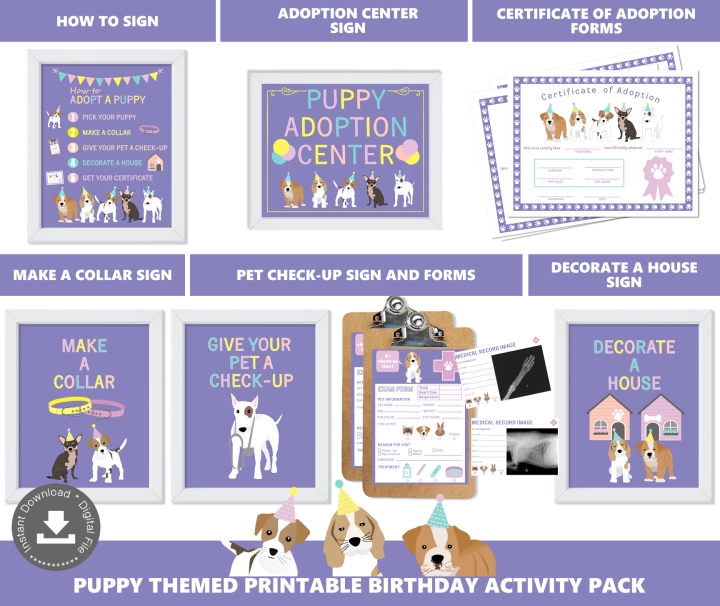 Puppy Adoption Station Package