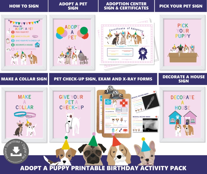 Puppy Adoption Station Package