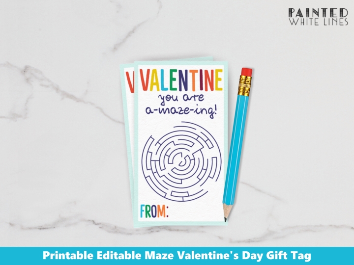 You Are A-MAZE-ING Valentine Card