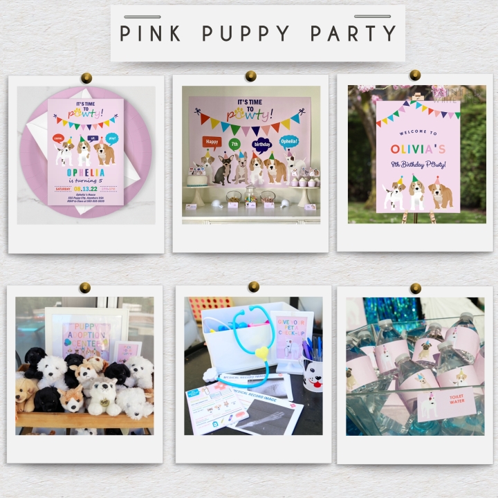 Puppy Party (Pink)