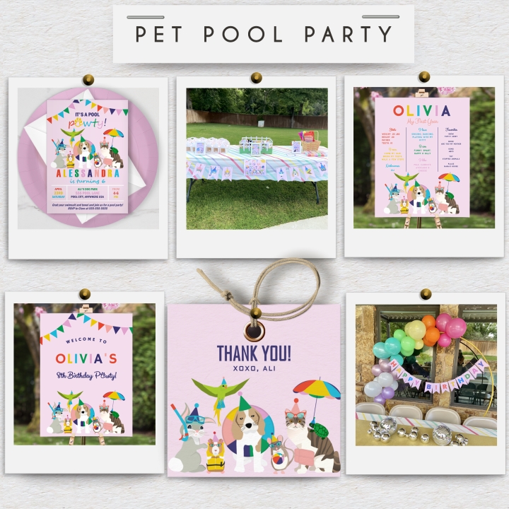 Pet Pool Party (Pink)