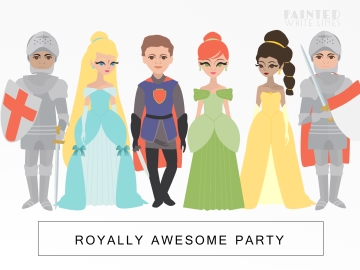Royally Awesome Princess Knight Party